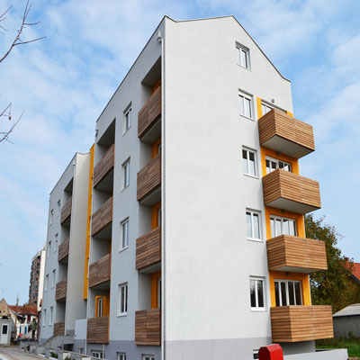 Moderna stambena zgrada - Prvomajska 103, Beograd